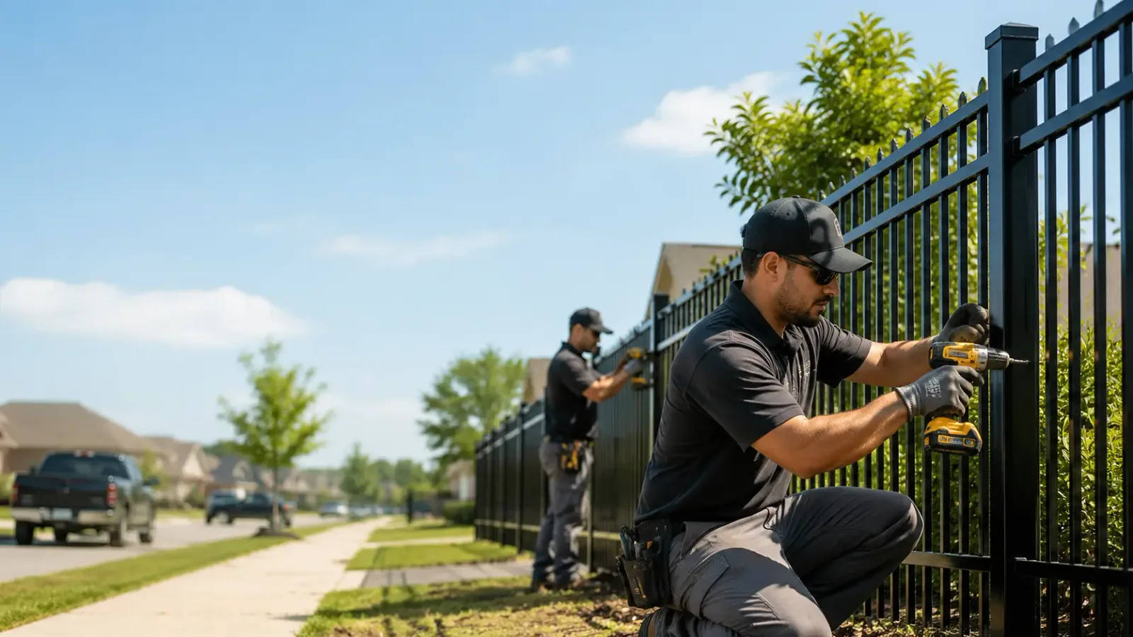Metal Fence Installation in Bellmawr, NJ